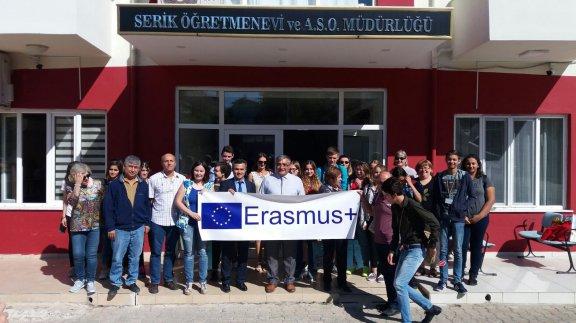 İlçemiz Serik Yunus Emre Anadolu Lisesi’nin AB Erasmus Projesi
