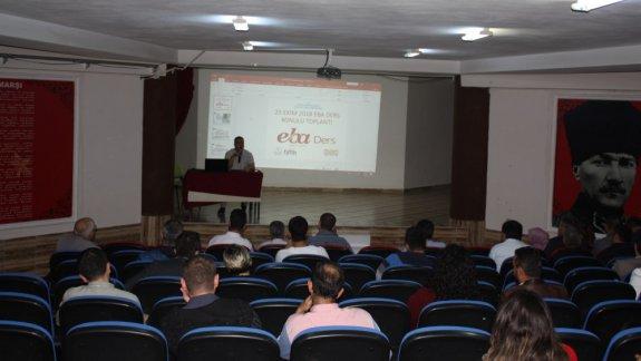 Eğitim Bilişim Ağı (EBA) Toplantısı Yapıldı