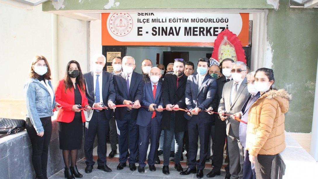 Serik E-Sınav Merkezi Açıldı.