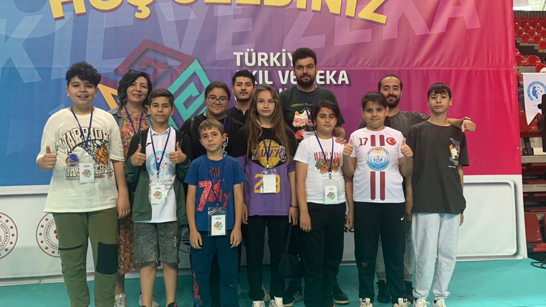 Serik Bahçeşehir Koleji, Türkiye Akıl ve Zeka Oyunları Turnuvası Küre Oyununda Türkiye 3.sü 
