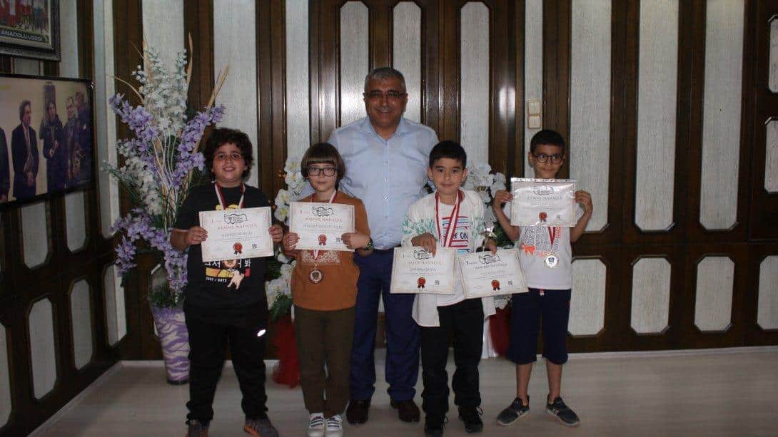 Serik Tekeli İlkokulu Türkiye Matematik Yarışmasında Türkiye 2.si