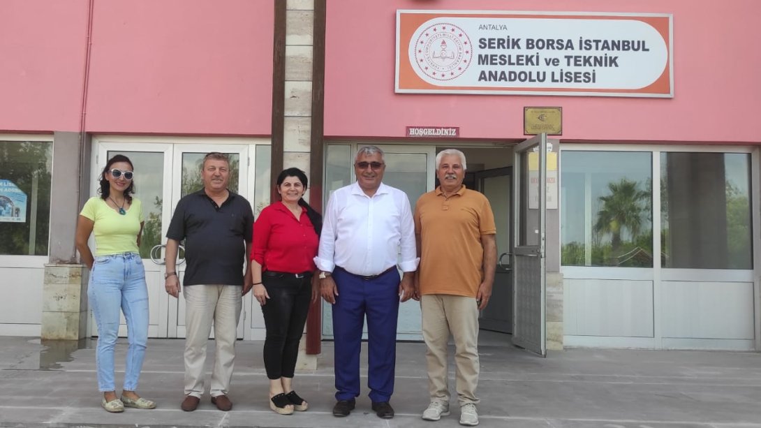 Borsa İstanbul Mesleki ve Teknik Anadolu Lisesi'ni Ziyaret