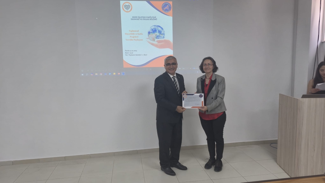 Serik İşletme Fakültesinde 
